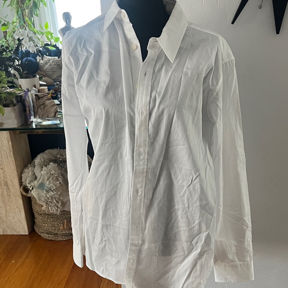 NWOT Tibi Charlie button up size medium - Picture 4 of 5
